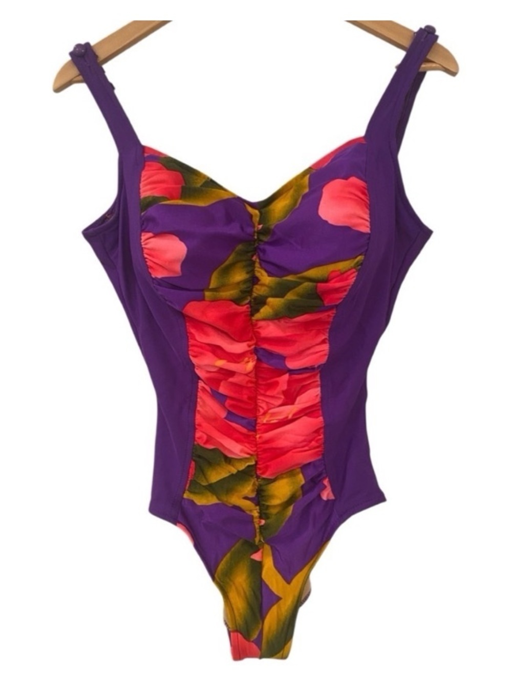 Slim Suit Womens Vintage One Piece Swimsuit
